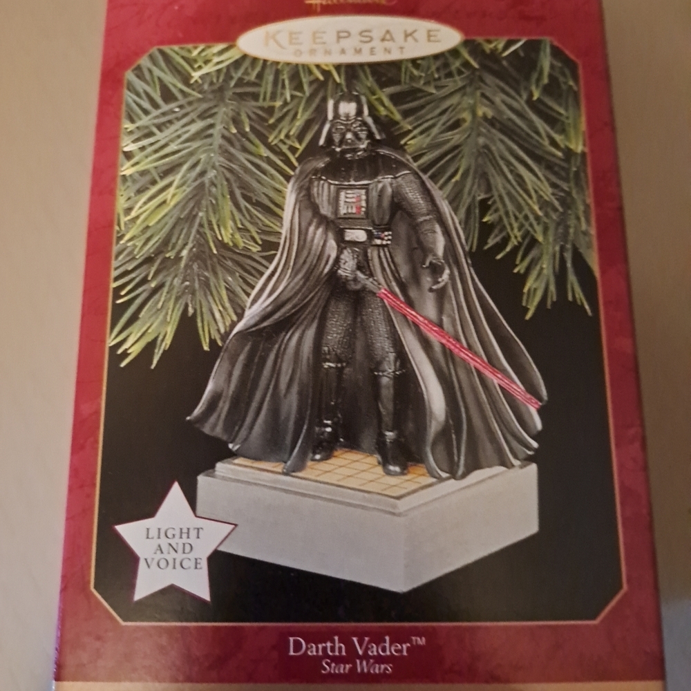 Hallmark Keepsake Darth Vader Star Wars Keepsake Ornament 1997